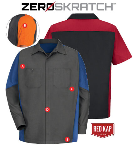 zeroskratch work shirt max i walker uniform rental service